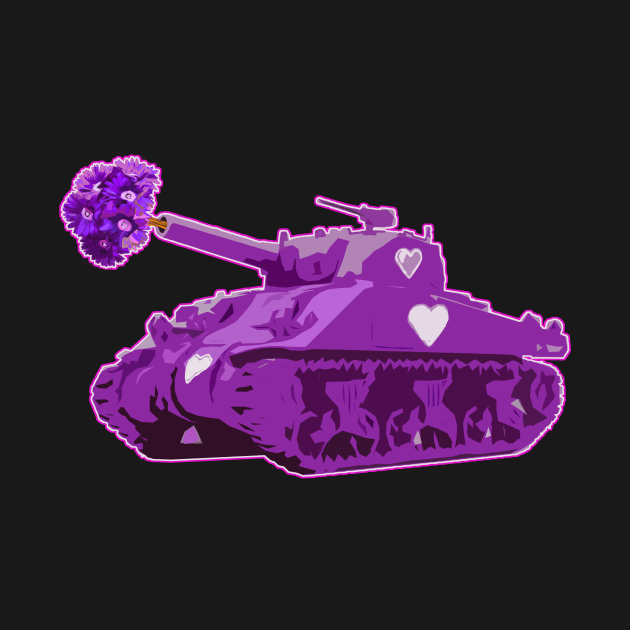 Purple Love Tank by saitken