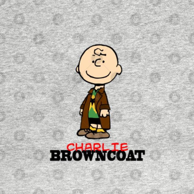 Disover Charlie Browncoat - Peanuts - T-Shirt