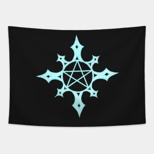 Snowflake Pentacle Tapestry