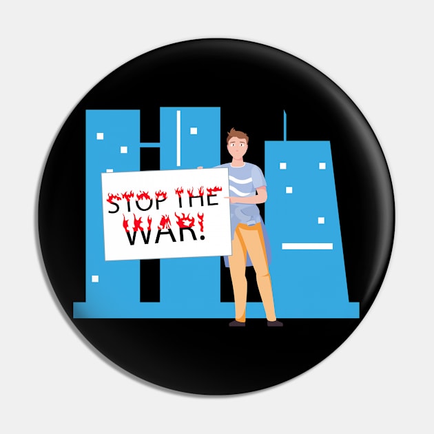 Stop the war! Pin by CatCoconut-Art