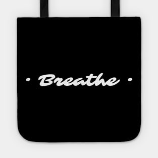 Breathe yoga design Tote