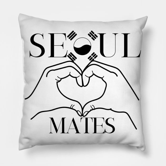 Seoul Mates Pillow by SalxSal