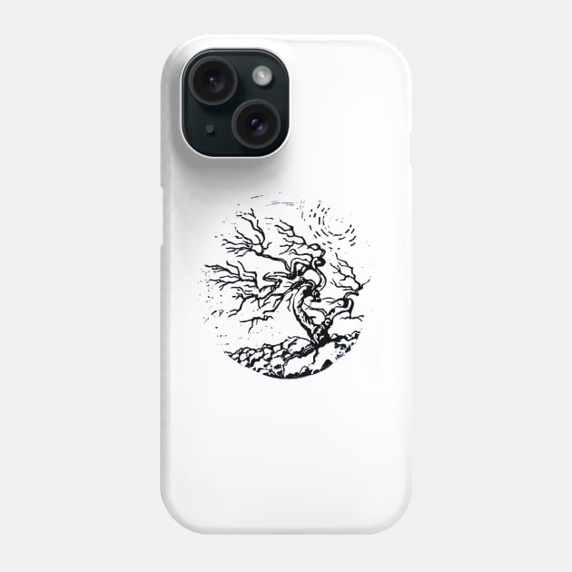 Old and Ancient Tree Phone Case by Heatherian