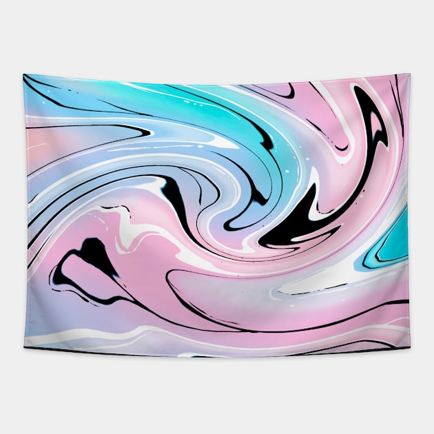 Marble colors Tapestry by timegraf