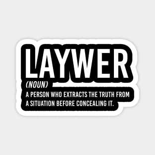 Lawyer Gift For Lawyer Profession Funny Magnet