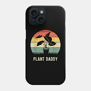 Plant Dady Nature Botanical Gardener Plant Dad Gardening Phone Case