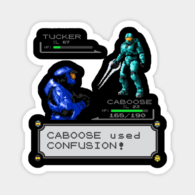 Caboose vs Tucker Magnet by AnotheHero