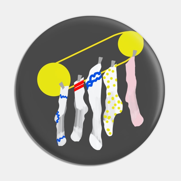 Socks Pin by Wordkeeper