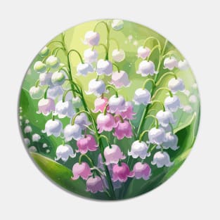 Lily of The Valley Pin