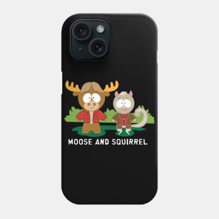 Moose and Squirrel Phone Case