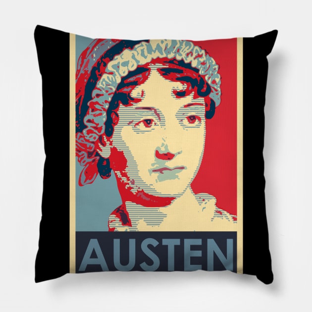 Austen Pillow by nickbeta
