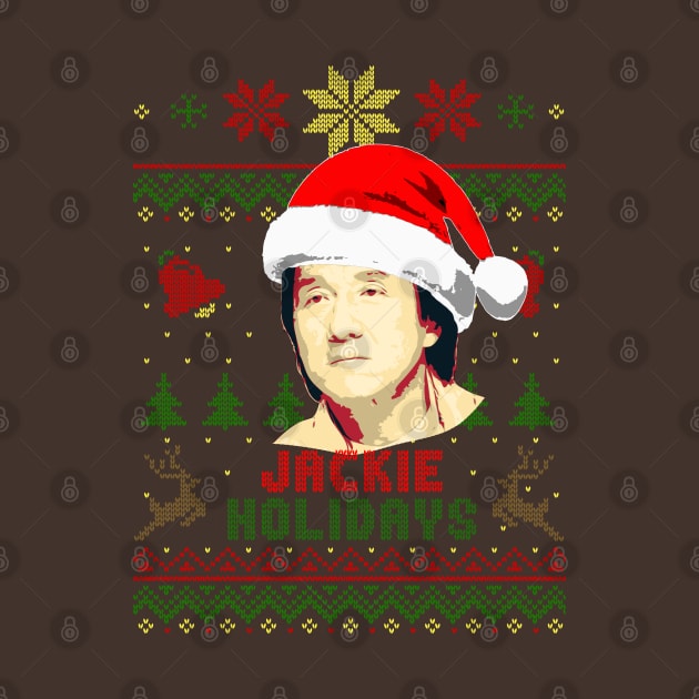 Jackie Chan Jackie Holidays by Nerd_art