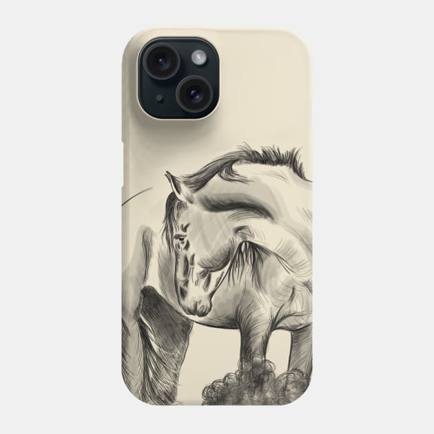 Horse Phone Case by JulietLake