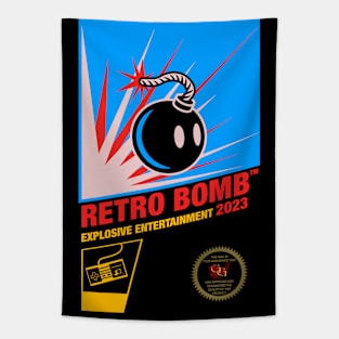 Retro Bomb Tapestry