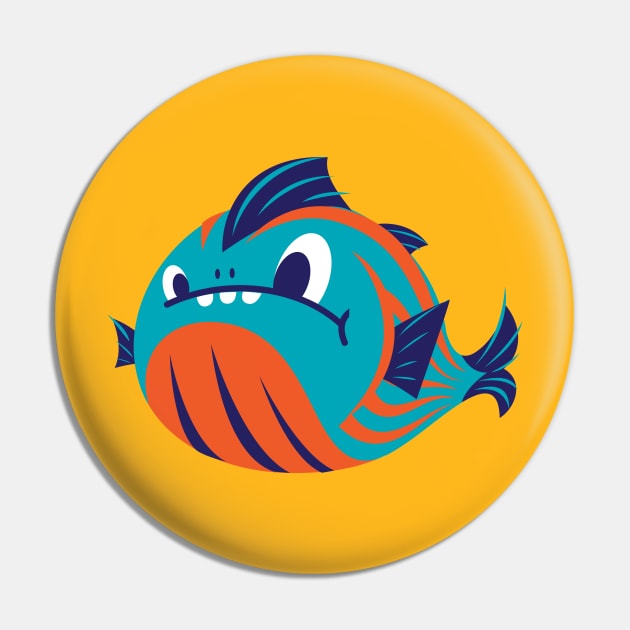 Fat Fish Pin by MplusC