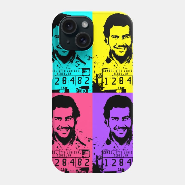 Escobar Pop Art Phone Case by lockdownmnl09