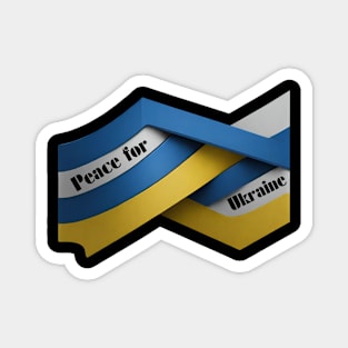 Peace For Ukraine Magnet