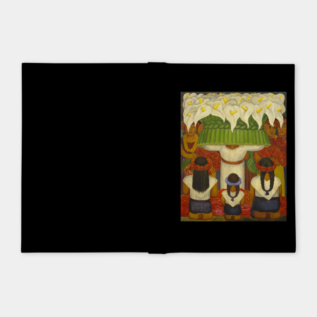 Diego Rivera Flower Festival Feast Of Santa Anita Diego Rivera Notebook Teepublic