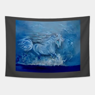 Horse in the Wind Tapestry