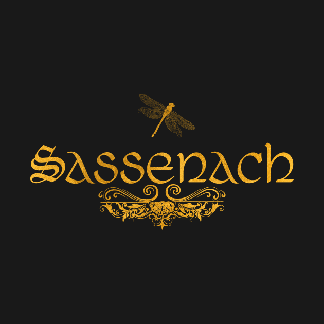 Golden Sassenach Dragonfly by ArtZone