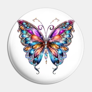 Bejeweled Butterfly #1 Pin