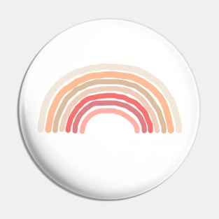 Subtly Sensual Peach Fuzz Rainbow 2024 Pin