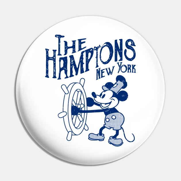 Steamboat Willie - The Hamptons Long Island Pin by ROBZILLANYC