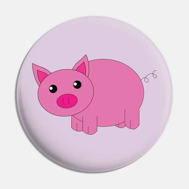 Pig : I can't move my neck Pin by FamiLane