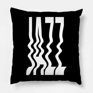 Jazz typography Pillow