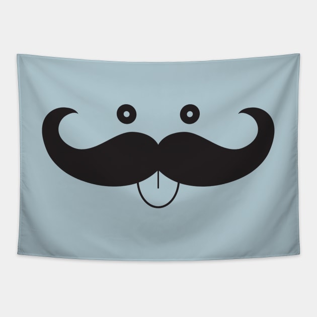 moustachio Tapestry by DarkChoocoolat