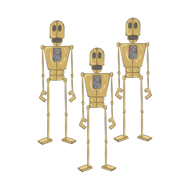 Just Robots Design by HeardUWereDead