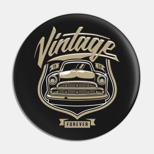 1956 Vintage Classic Car Pin