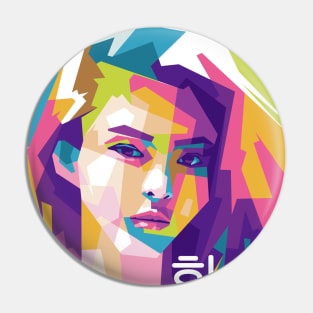 Han So Hee Pop Art Pin