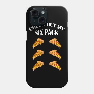 Check out my six pack pizza Phone Case