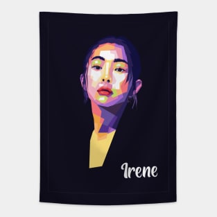 irene red velvet Tapestry