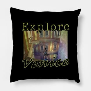 Explore Venice Pillow