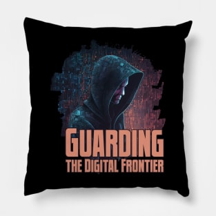 Guarding the Digital Frontier Pillow