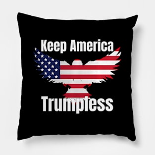 Keep America Trumpless ny -Trump Pillow