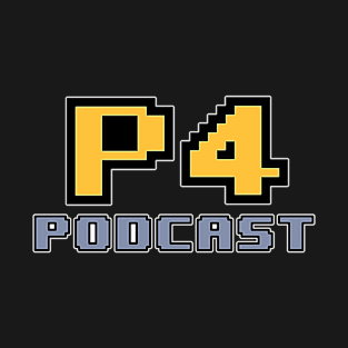 Player 4 Podcast Logo Shirt (Filled-in Letters) T-Shirt