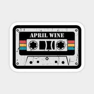 Cassette Vintage - April Wine Magnet