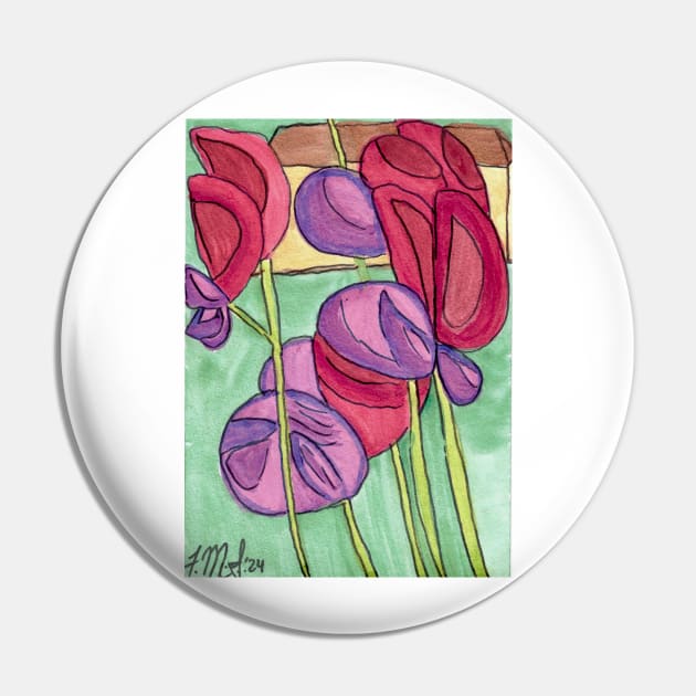 Sweet Pea Flowers Pin by Finnaflutter