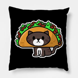 Taco Cat Pillow