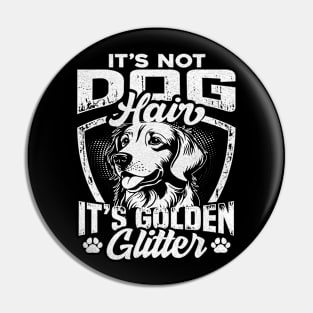 It’s not dog hair, it’s golden glitter Pin