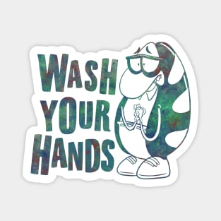 Wash Your Hands (Color) Magnet