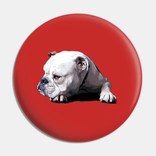 Bulldog Chill Out Pin