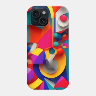 A surreal, abstract NFT artwork. Phone Case