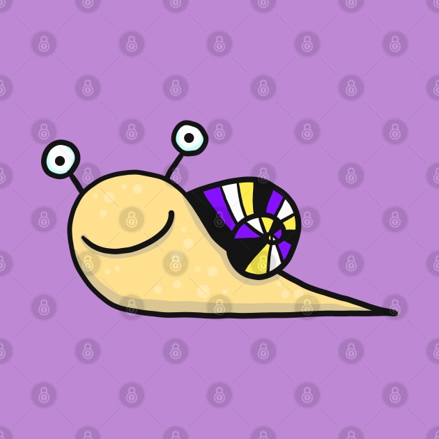 non binary snail by ThomaeArt