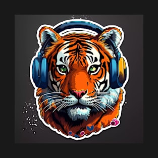 Tiger sytlisj for Wallart , Fanart T-Shirt