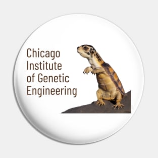 Chicago Institute of Genetic Engineering Parody Animal Hybrid Pin