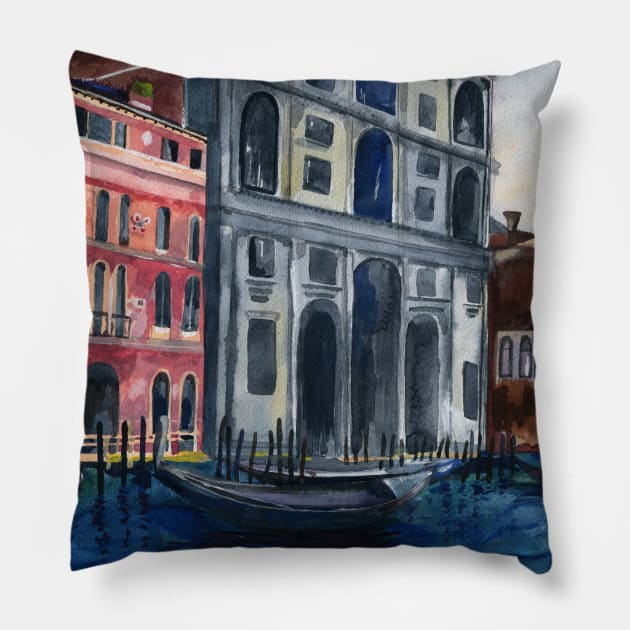 Venice Pillow by Irina_Reznikova